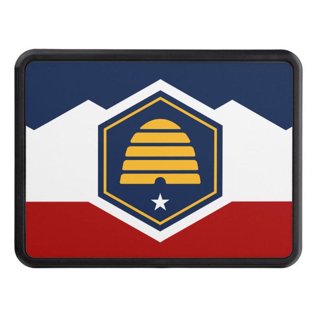 Cubierta Para Remolque Bandera de Utah (Bandera de colmena) (Anverso)