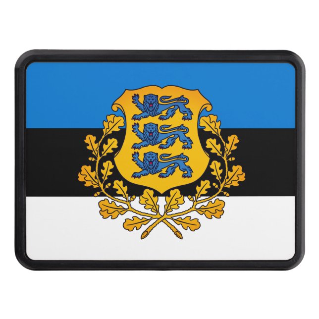 Cubierta Para Remolque Bandera/ escudo de armas de Estonia (Anverso)