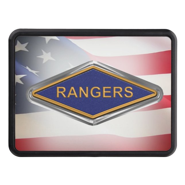 Cubierta Para Remolque Bandera estadounidense del Regimiento de Rangers e (Anverso)