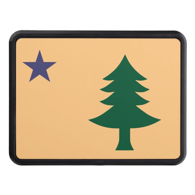 Cubierta Para Remolque Bandera histórica de Maine (1901-1909) (Anverso)