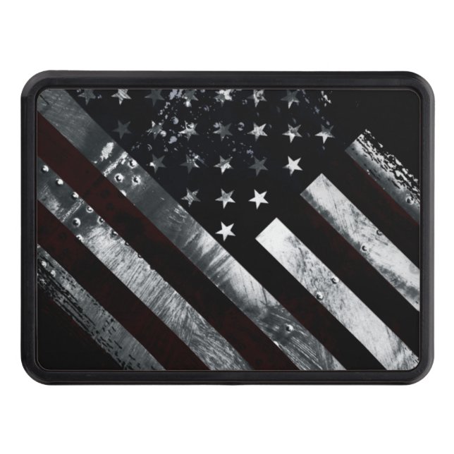 Cubierta Para Remolque Bandera industrial norteamericana patriótica (Anverso)