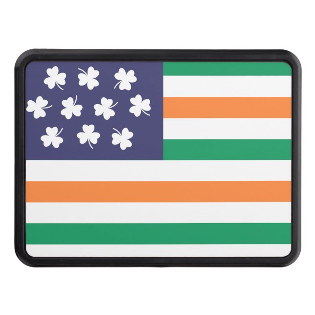 Cubierta Para Remolque Bandera irlandesa americana Fusion (Anverso)