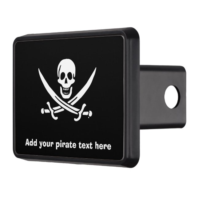 Cubierta Para Remolque Bandera pirata jolly roger (Izquierda)