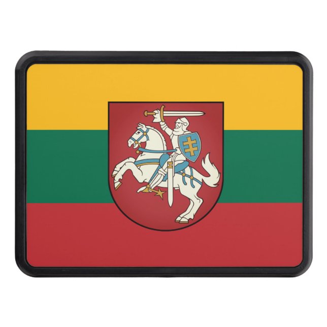Cubierta Para Remolque Bandera y escudo de armas de Lituania (Anverso)