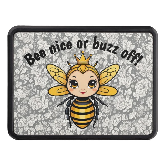 Cubierta Para Remolque Bee Nice O Buzz Off - Reina Bee (Anverso)