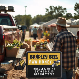 Cubierta Para Remolque BEEKEEPER HONEY BUSINESS Apiary Hive RAW HONEY