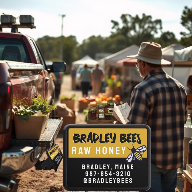 Cubierta Para Remolque BEEKEEPER HONEY BUSINESS Apiary Hive RAW HONEY (Subido por el creador)