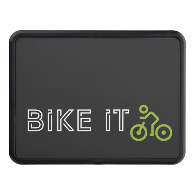 Cubierta Para Remolque BIKE IT - Símbolo verde de ciclismo (Anverso)