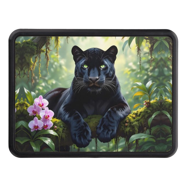 Cubierta Para Remolque Black Panther in the Jungle (Anverso)