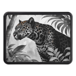 Cubierta Para Remolque Boceto Jaguar en blanco y negro