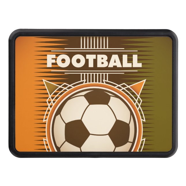 Cubierta Para Remolque Bola deportiva de fútbol (Anverso)