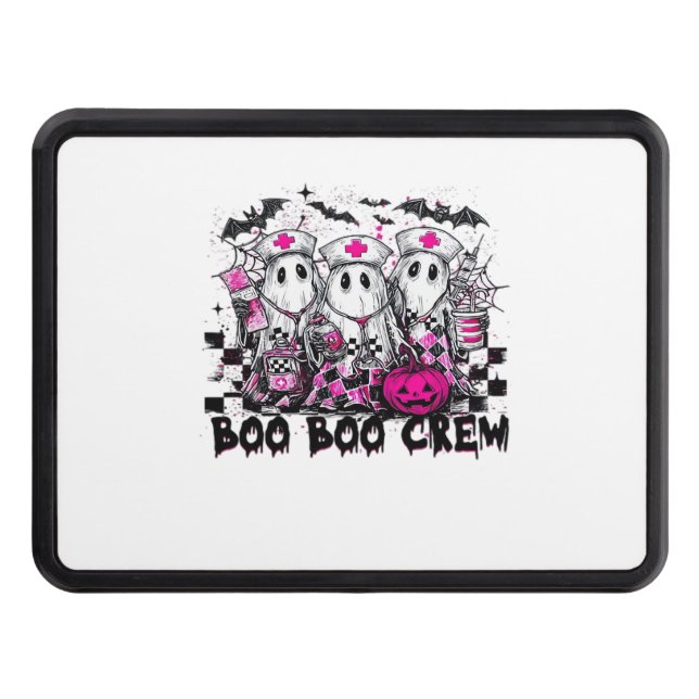 Cubierta Para Remolque Boo Boo Crew Halloween Nurse Classic T-Shirt (Anverso)