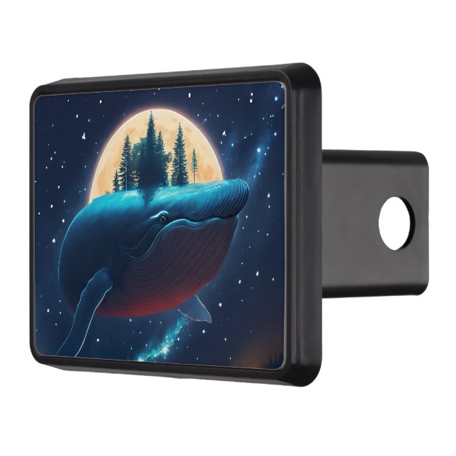 Cubierta Para Remolque Bosques estelares voladores de ballena ballena dor (Izquierda)