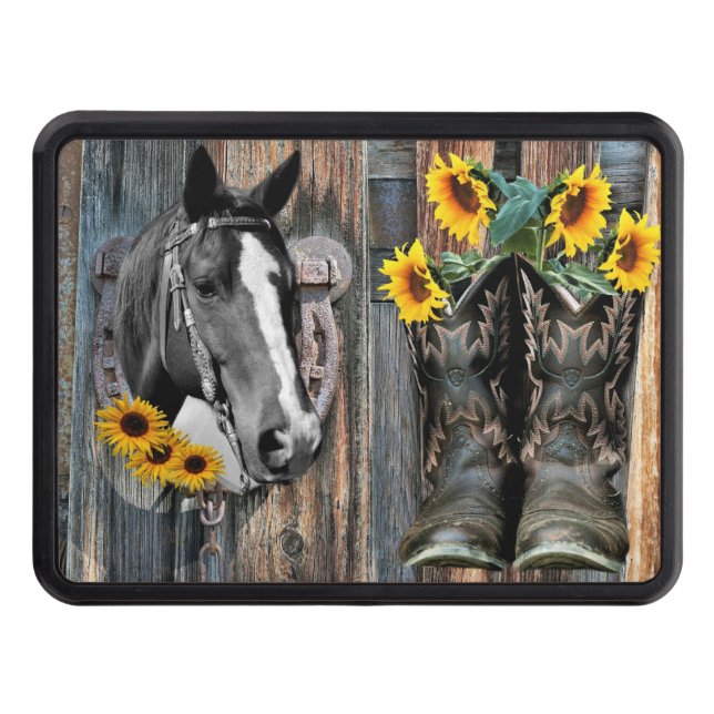 Cubierta Para Remolque Bovinos rusos occidentales de caballos botas giras (Anverso)