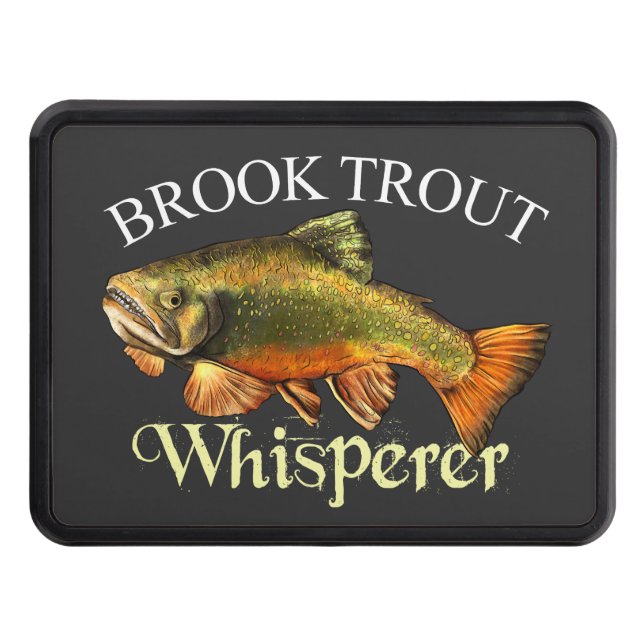 Cubierta Para Remolque Brook Trout Whisperer Dark (Anverso)