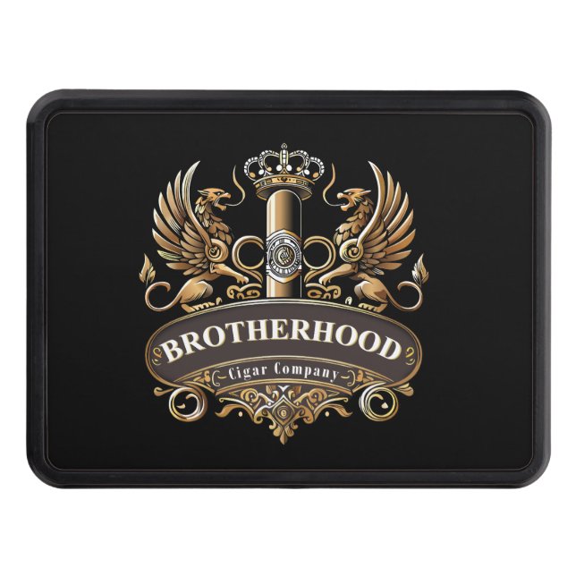 Cubierta Para Remolque Brotherhood Cigar Company Trailer Hitch Cover (Anverso)