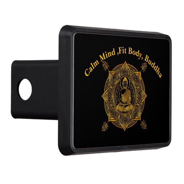 Cubierta Para Remolque Buda de oro rodeado de intrincados patrones (Derecha)