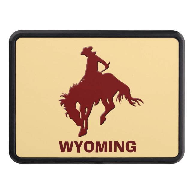 Cubierta Para Remolque Caballo Bucking de Wyoming (Anverso)