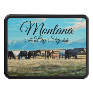 Cubierta Para Remolque Caballos de Montana, rodeo de la primavera,