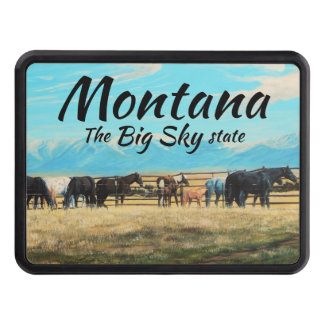 Cubierta Para Remolque Caballos de Montana, rodeo de la primavera,