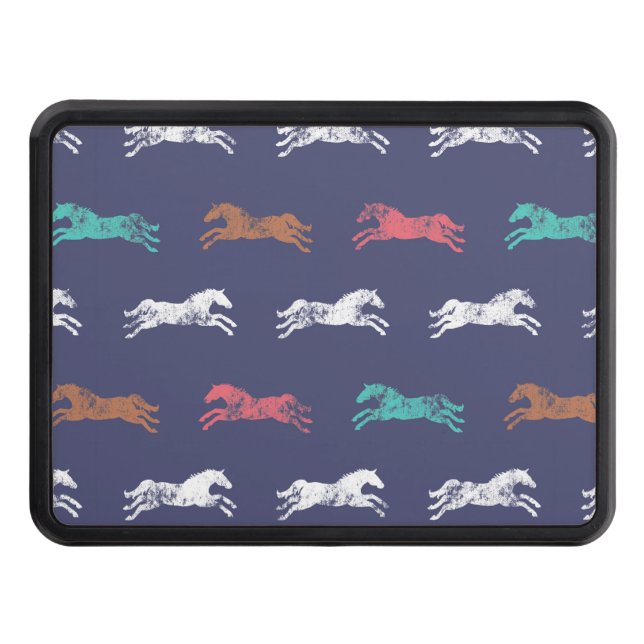 Cubierta Para Remolque Caballos Ecuestres Clásicos Girly (Anverso)