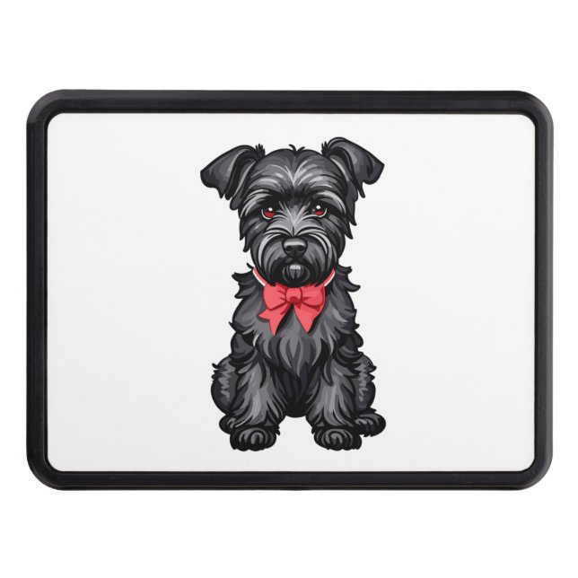 Cubierta Para Remolque Cachorro Schnauzer miniatura (Anverso)