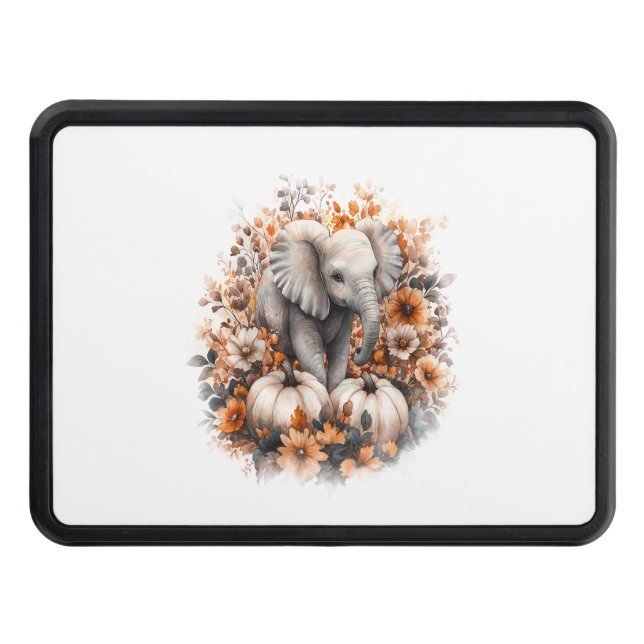 Cubierta Para Remolque Calabaza de la camisas de los elefantes (Anverso)