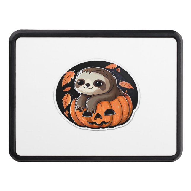Cubierta Para Remolque calabaza lenta Halloween pegatina camiseta sobredi (Anverso)