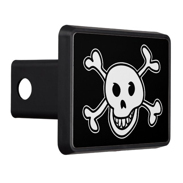 Cubierta Para Remolque Calavera y huesos de la bandera pirata de Black Jo (Derecha)