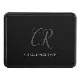 Cubierta Para Remolque Caligrafía Monograma Nombre Regalo Personalizado G