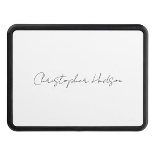 Cubierta Para Remolque Caligrafía profesional de Moda creativa en blanco 