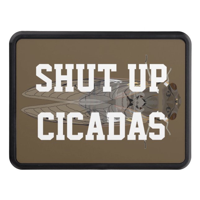 Cubierta Para Remolque Cállate las cigarras (Anverso)