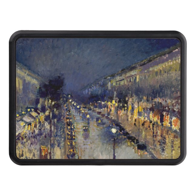 Cubierta Para Remolque Camille Pissarro - Boulevard Montmartre de noche (Anverso)