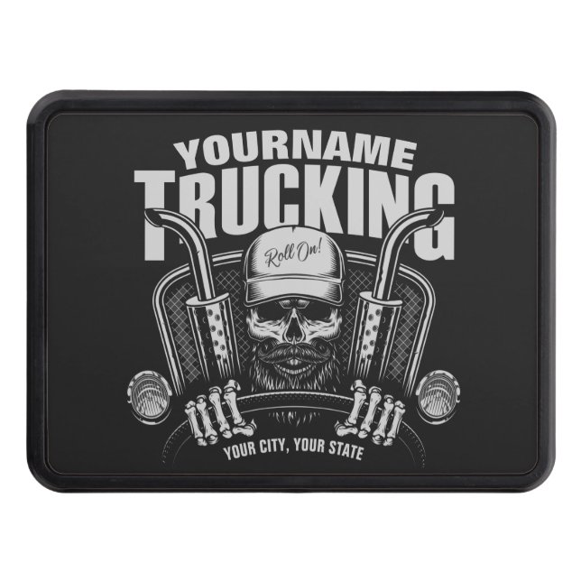 Cubierta Para Remolque Camión de camionetas de cráneo personalizado camio (Anverso)