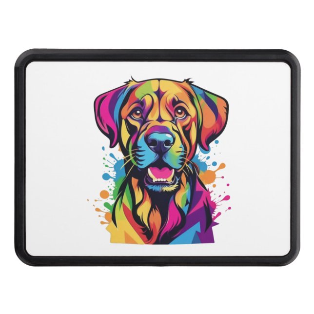 Cubierta Para Remolque Camiseta Clásica de Labrador (1) (Anverso)