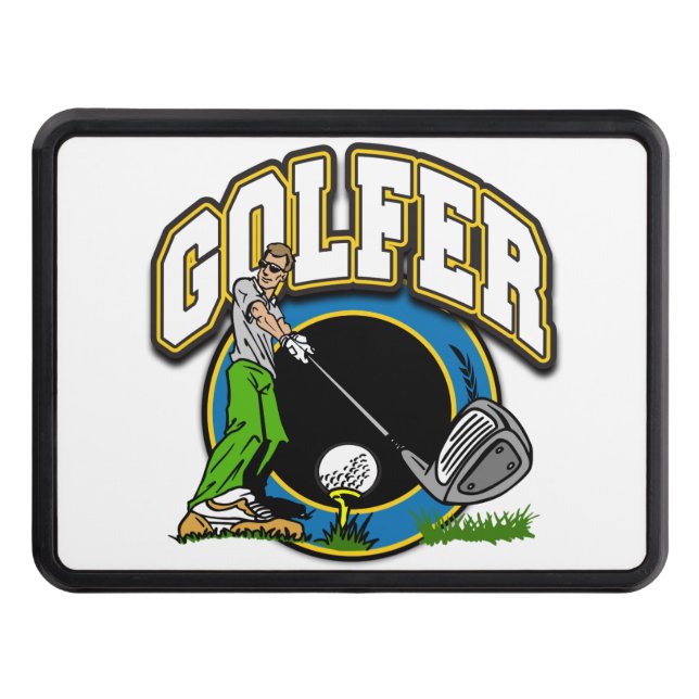 Cubierta Para Remolque Camiseta del golfista apagado (Anverso)