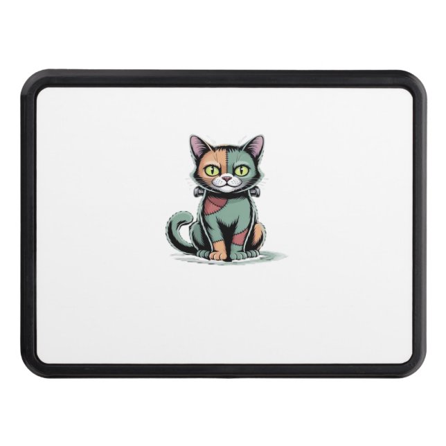Cubierta Para Remolque Camiseta sobredimensionada FrankenCat (Anverso)