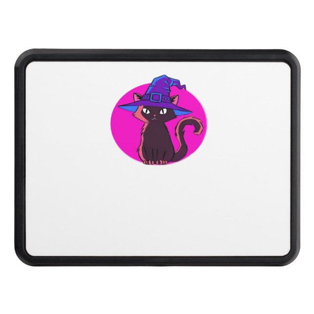 Cubierta Para Remolque Camiseta sobredimensionada para gatos de Halloween (Anverso)