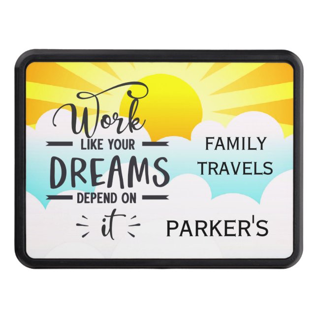 Cubierta Para Remolque Camper feliz (Anverso)