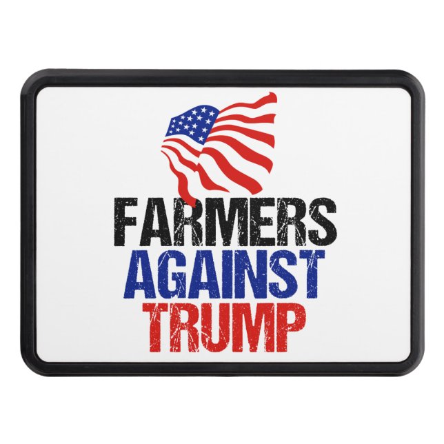 Cubierta Para Remolque Campesinos contra las elecciones de Trump 2024 (Anverso)