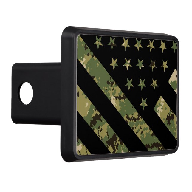 Cubierta Para Remolque Camuflaje digital militar Bandera estadounidense (Derecha)