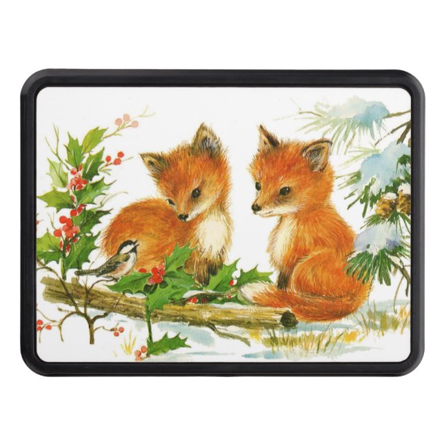 Cubierta Para Remolque Cañones de Navidad de época (Anverso)