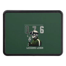 Car 876 LESSONS LEARN Trailer Hitch Cover