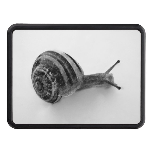 Cubierta Para Remolque Caracol blanco y negro (Anverso)