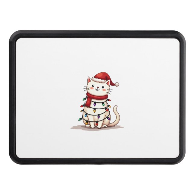 Cubierta Para Remolque Cat Christmas Tree Christmas (1) (Anverso)