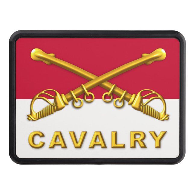 Cubierta Para Remolque Cavalry Crossed Sabers   (Anverso)