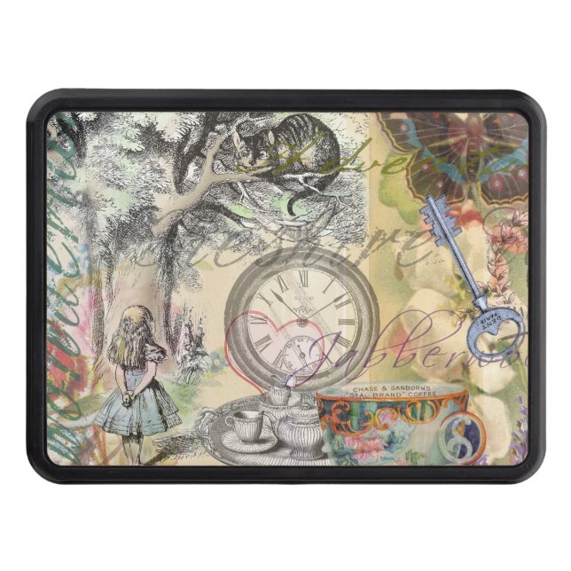 Cubierta Para Remolque Cheshire Cat Alice Wonderland Classic (Anverso)