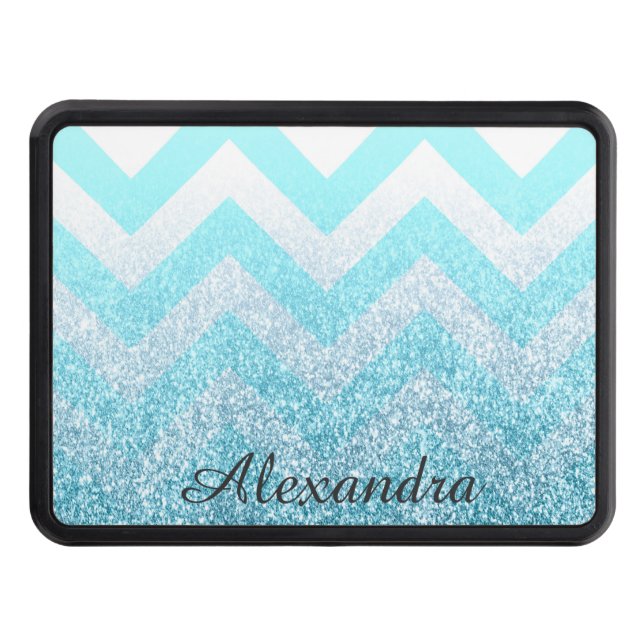 Cubierta Para Remolque Chevron y Purpurina (Anverso)