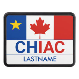 Cubierta Para Remolque Chiac Acadian Bandera canadiense personalizada