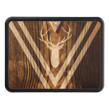 Ciervos de Boho en la madera rústica